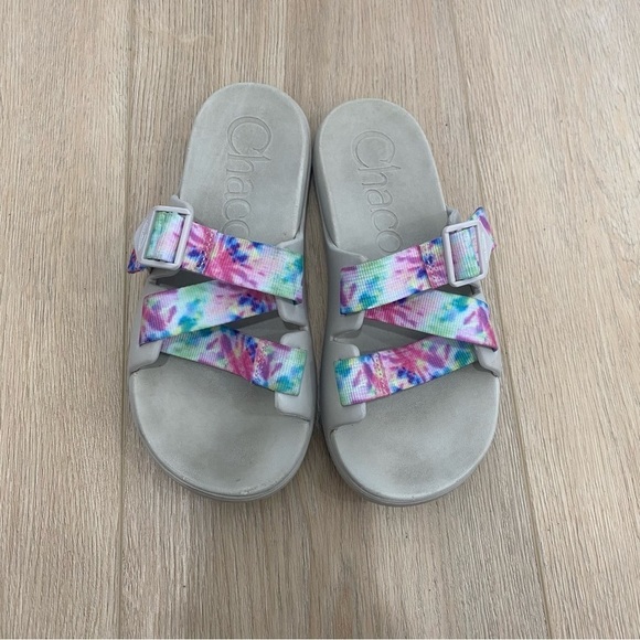 Chaco Shoes - Chaco Chillos Tie Dye Strap Sandals Slides